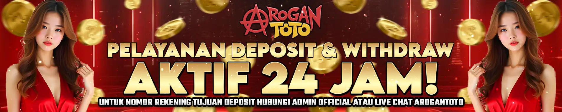 Arogantoto Banner DP WD 24 Jam